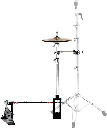 Quantity 1 1, Black 10 Hi Hat Display Arm Attaches to Slatwall Holds Hi Hat Cymbals Up to 20 in Diameter 