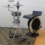 Peter Lau's Bass-throne Mini drum kit