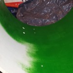 Green DIY 16" bass drum