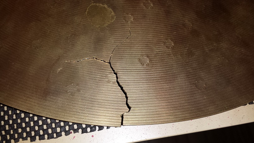 Salvage & Repair Cracked Cymbals